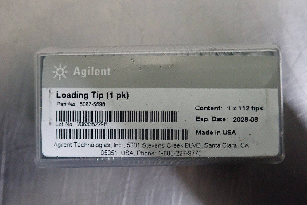 Agilent Technologies 5067-5598 Loading Tips, 1 x 112 Tips - NEW