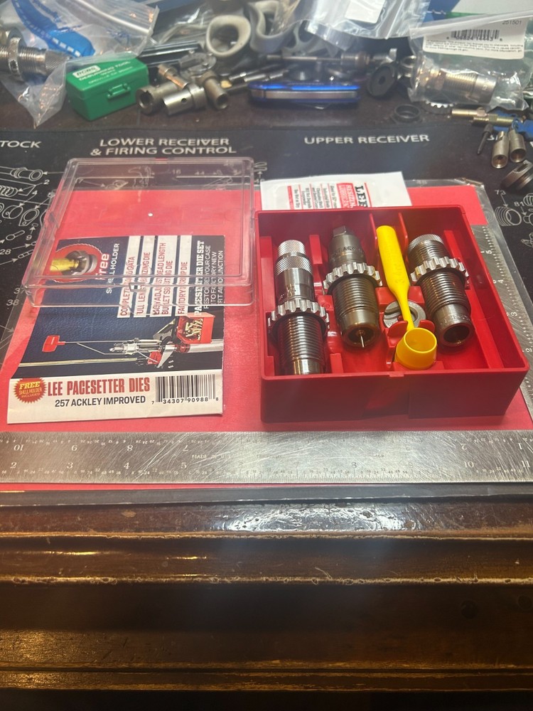Lee Precision Pacesetter 3 Die Set for .257 Ackley Improved