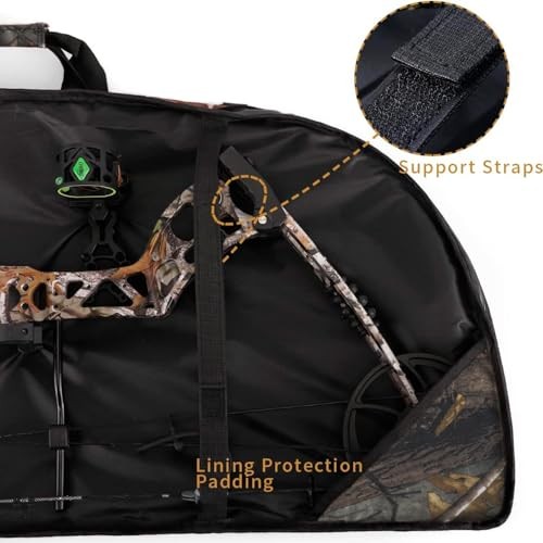 Compound Bow Case Soft Light-Weight Bow Bag 40 in Inside Length New Leaf Camo