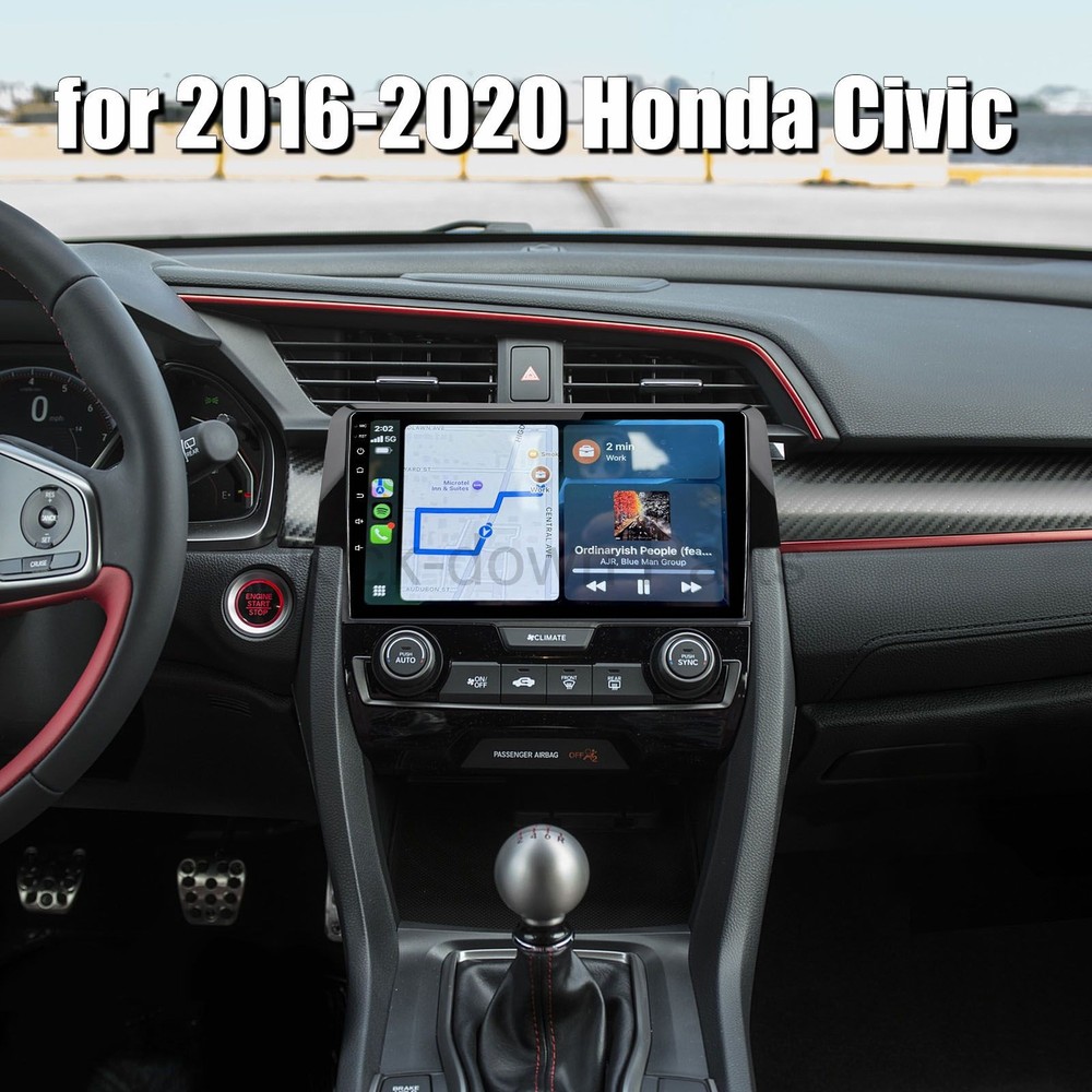 9" Car Navigation with RearView for 2016-2020 Honda Civic Android