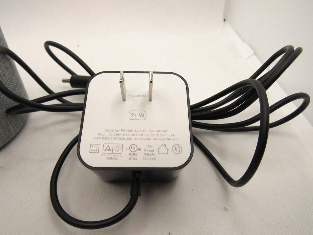 Amazon Echo (2nd Generation) Smart Assistant - Heather Grey Fabric