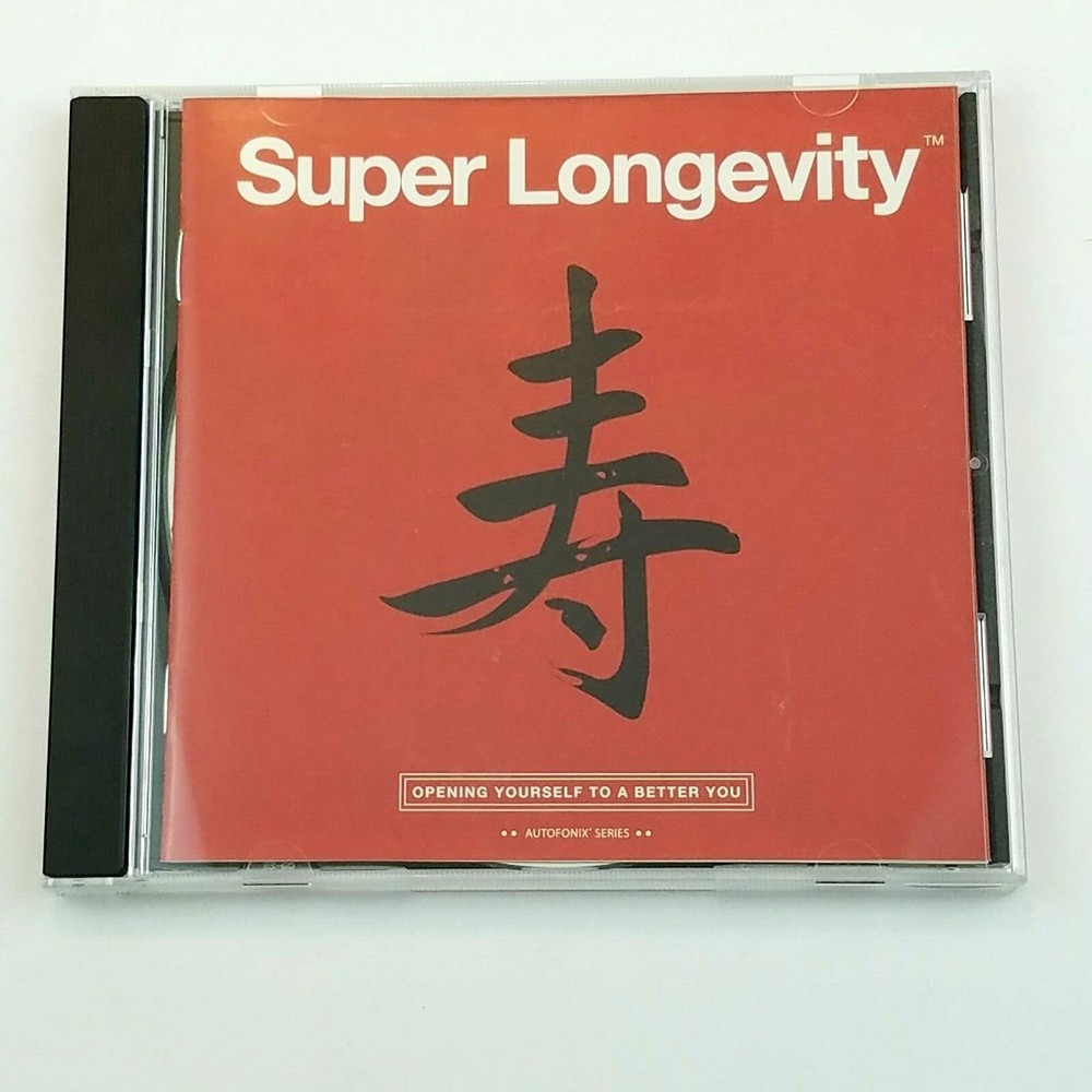 SUPER LONGEVITY Opening Yourself Better You CD Holosync Autofonix