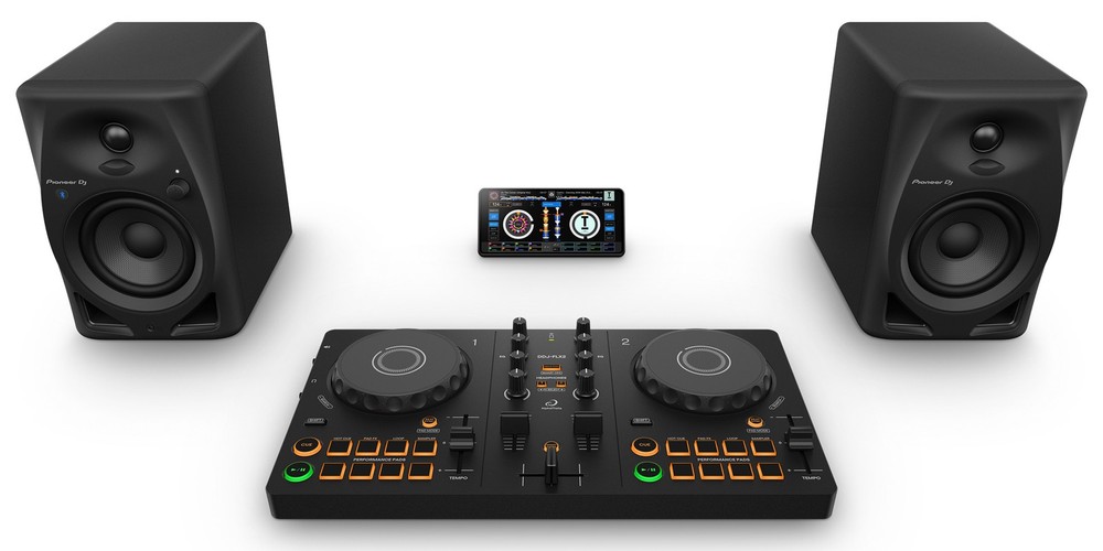 AlphaTheta DDJ-FLX2 Compact 2-Channel DJ Controller