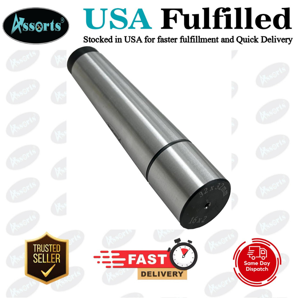 MT4 Blank Stub Arbor – 16.2 Drawbar Thread – 32×32 mm.