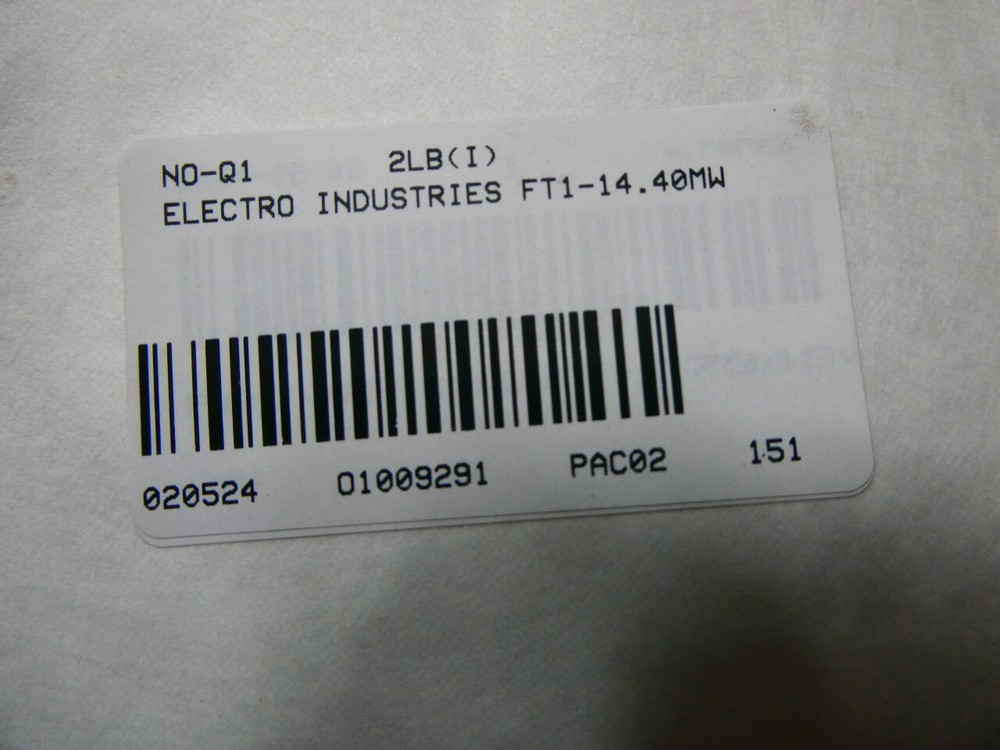 Electro Industries FT1-14.40MW Power Panel Meter