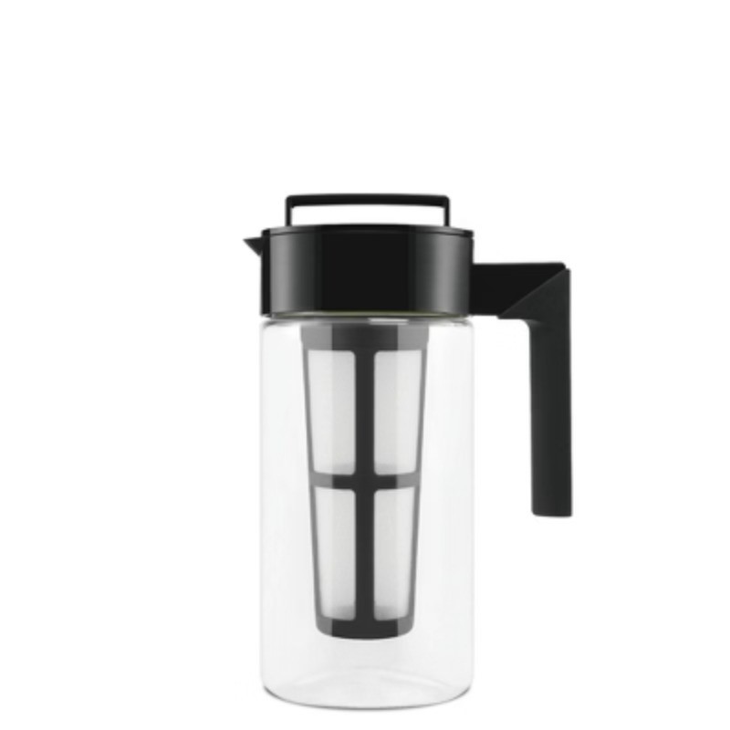 1qt Cold Brew Coffee Maker Black: Hand Wash