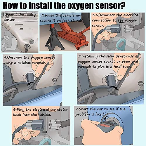Air Fuel Ratio Oxygen Sensor AFR Upstream O2 Sensor 1 Replacement for Sienna