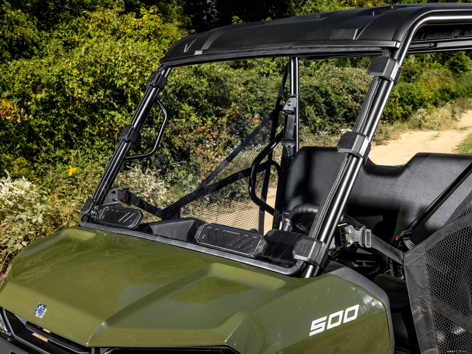 SuperATV Vented Full Windshield for Polaris Ranger 500/2026+