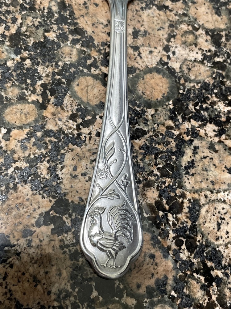 Cambridge Rooster Stainless Satin Chicken Silverware CHOICE Flatware