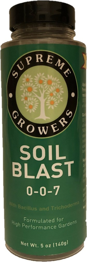 Soil Blast 5oz Concentrate by Supreme Growers Trichoderma Bacillus Nutrient