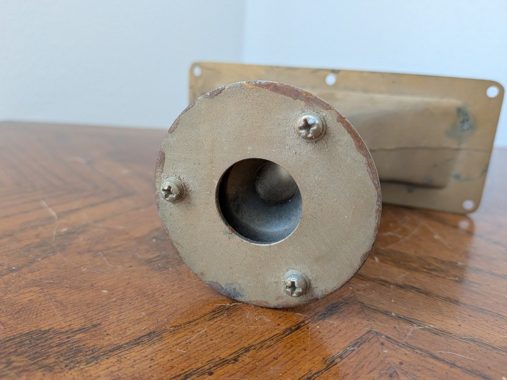 Gold Colored Horn Teeeter Speaker No Driver