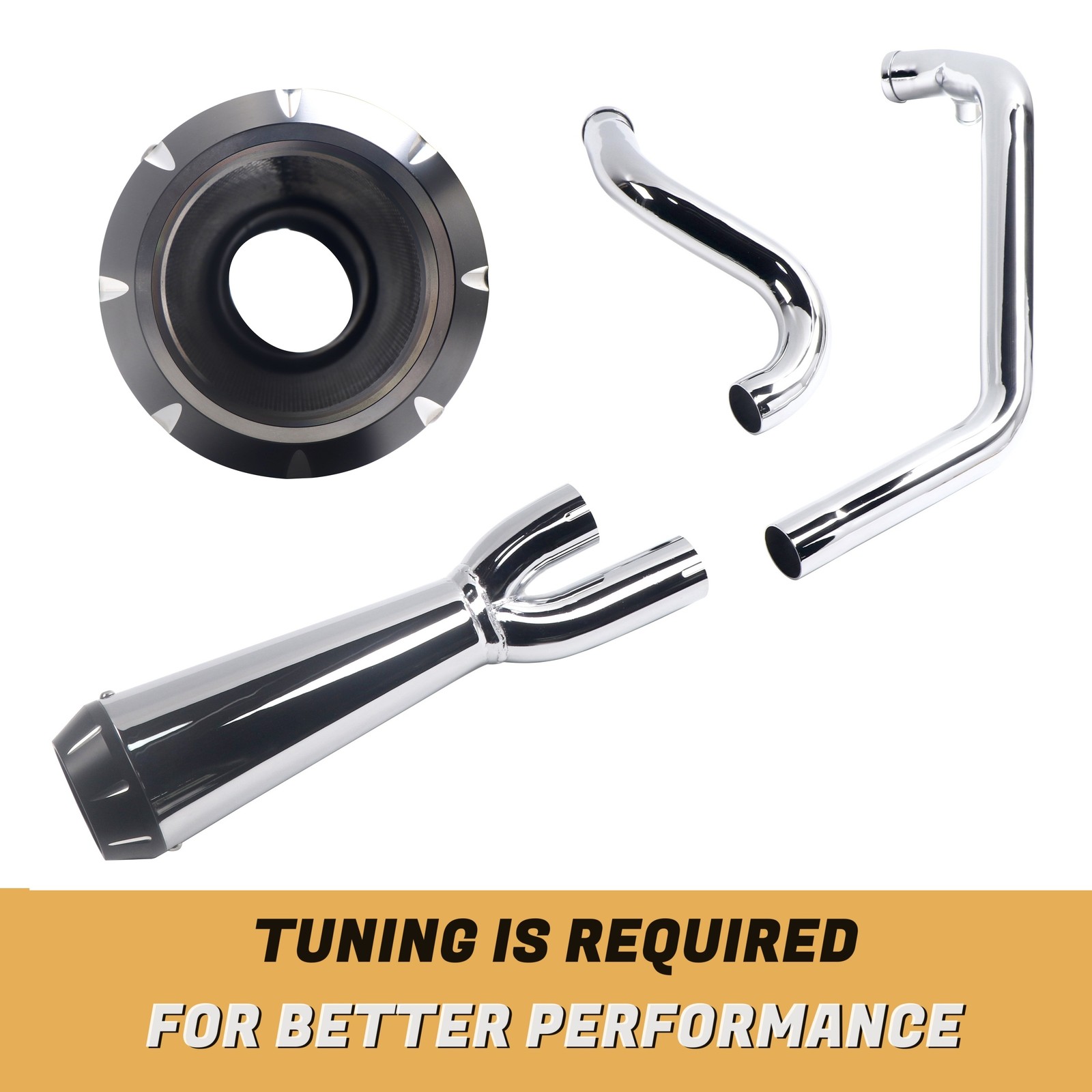 Great Performance 2 into 1 Exhaust For Harley Sportster Exhaust Update 14-22