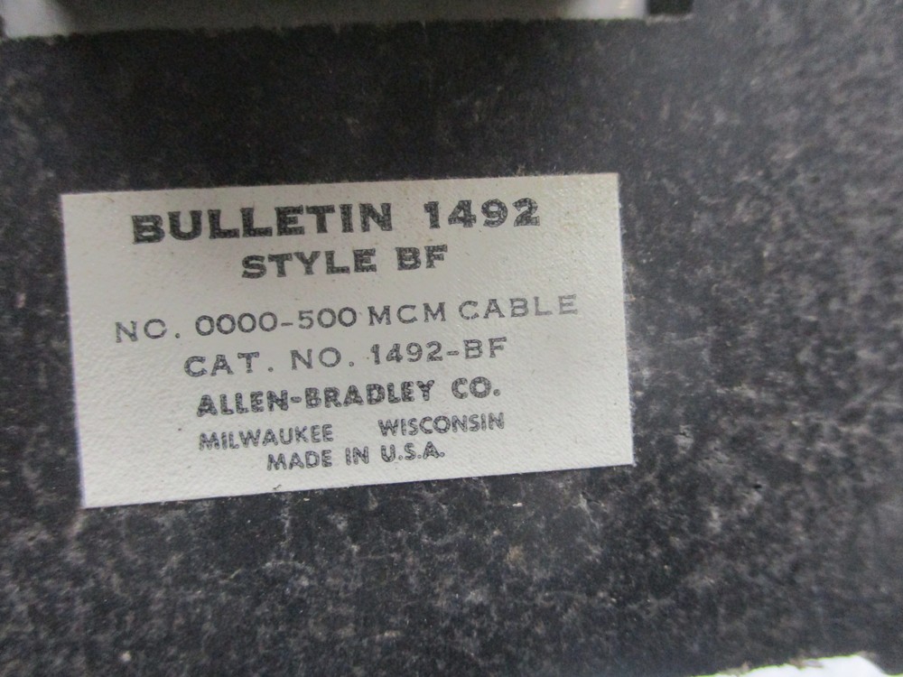 ALLEN BRADLEY 1492-BF TERMINAL BASE NSNP