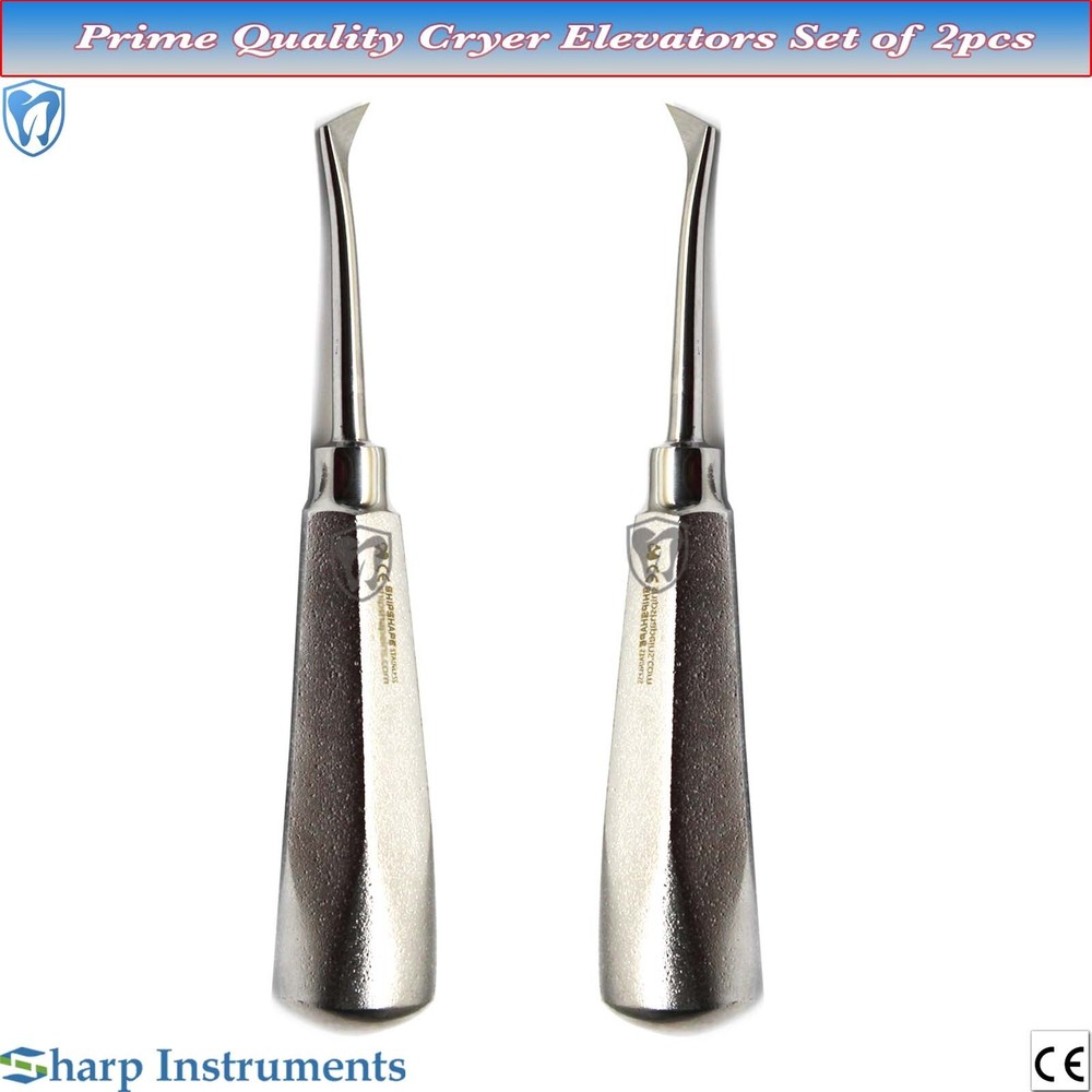Dental Elevator, Surgical Cryer Elevator Stainless Steel Luxating Elevator 27,28