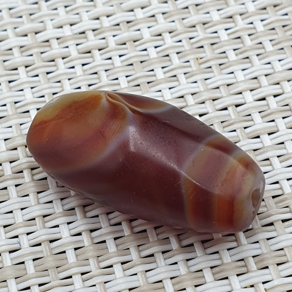 Middle Eastern Yemeni Anitique Agate Natural Pattern Bead