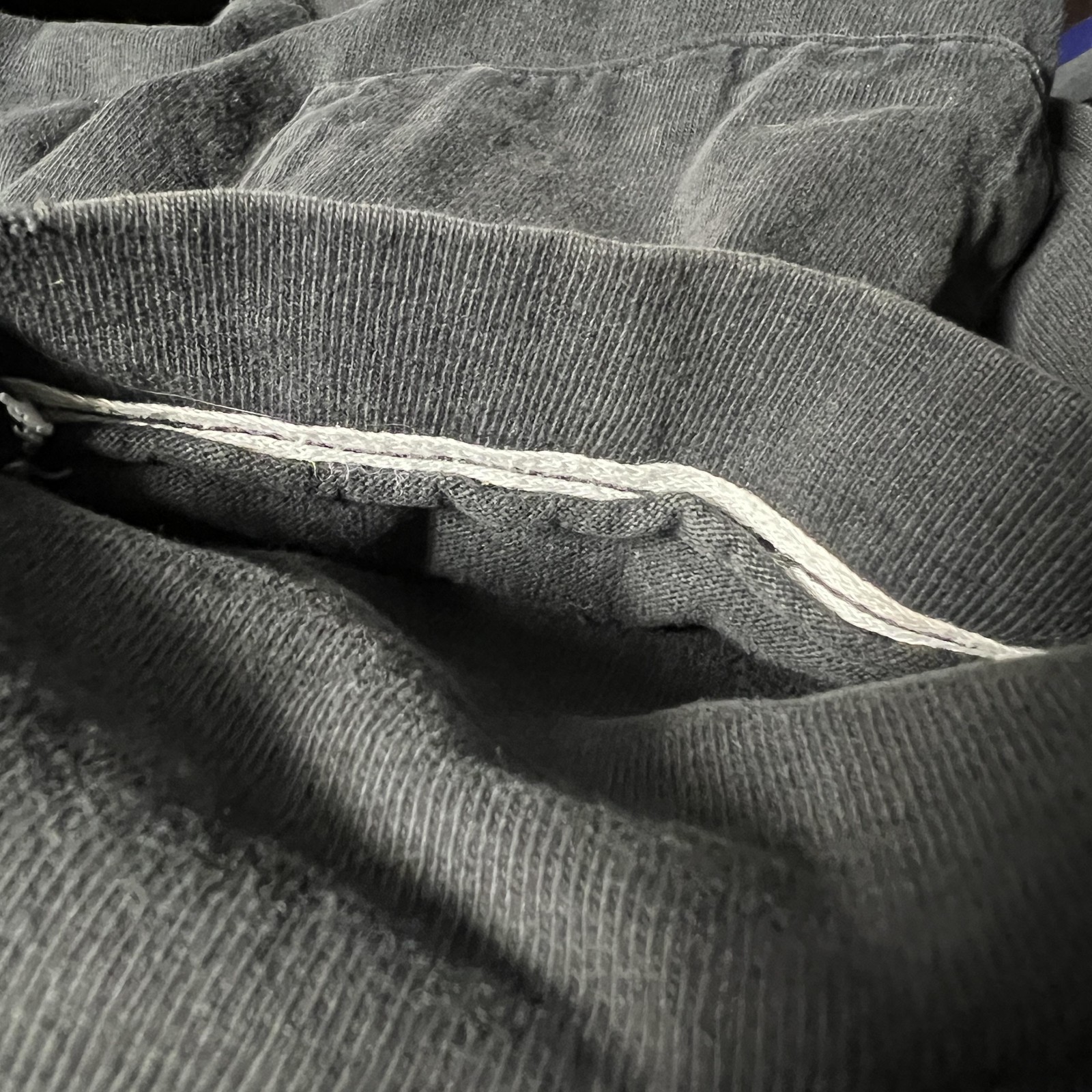 VTG Winston Racing Shirt Mens XL Black Thrashed Faded USA Made Single Stitch 90s