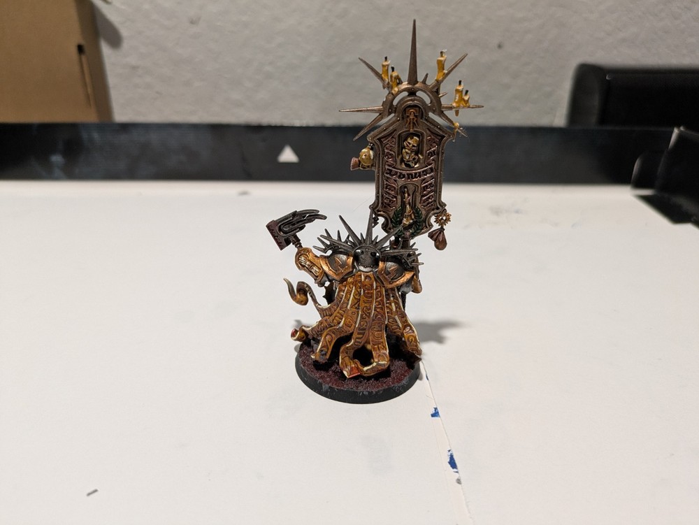 Lord Relictor. Very Nicely Painted And Based. Table Top Ready