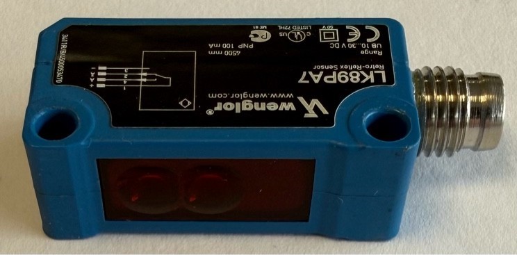 Wenglor Reflex Sensor / 10...30V DC / 4500mm / 100mA / LK89PA7