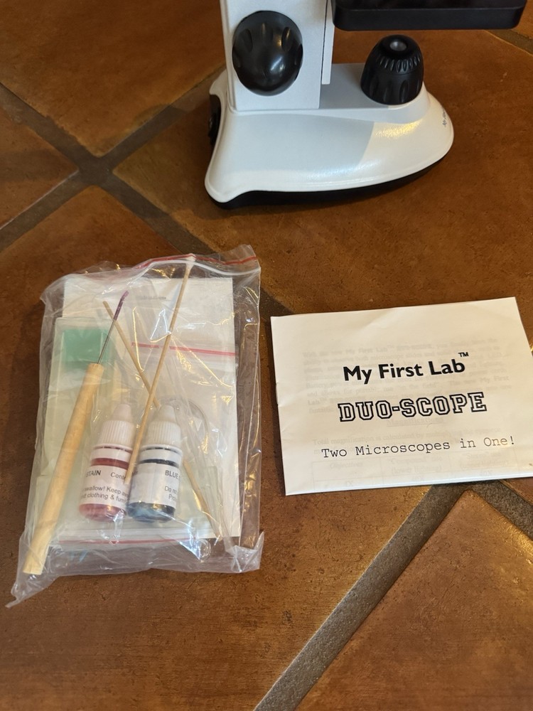 My First Lab Duo-Scope Microscope MFL-06 Extra Slides STEM