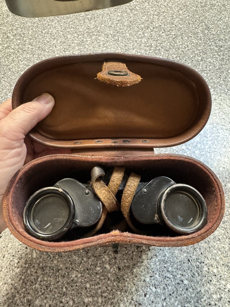 WW2 German binoculars Deinstglass 6x30 Factory Code ddx +