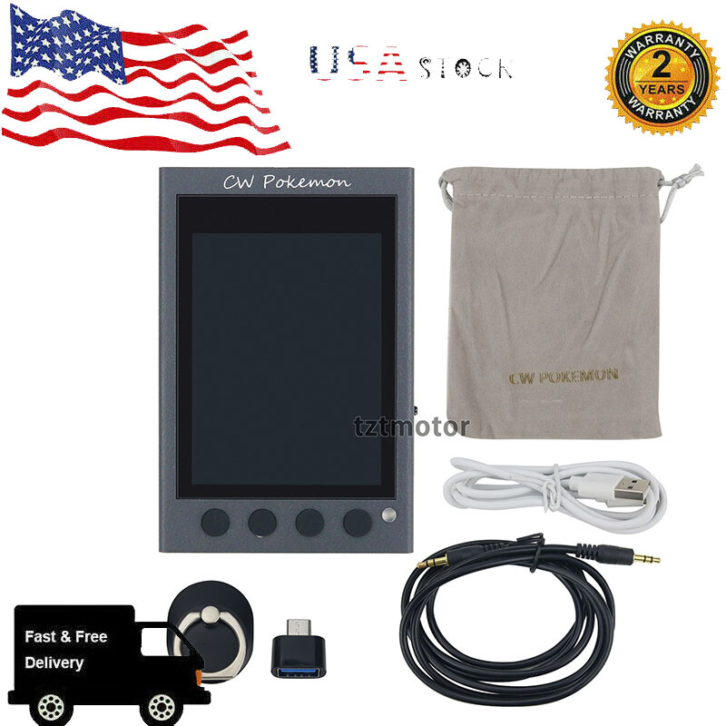 HAMCUBE PRO HAM CW Trainer Morse Code Trainer w/ 2.8" Screen English Decoding TZ