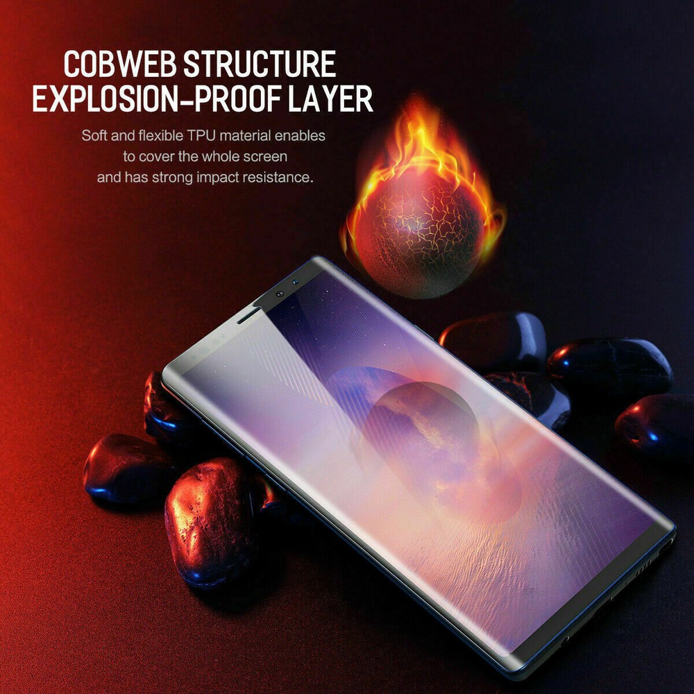 For Samsung Galaxy Note 8 Note 9 Note 10 20 Hydrogel Full Cover Screen Protector