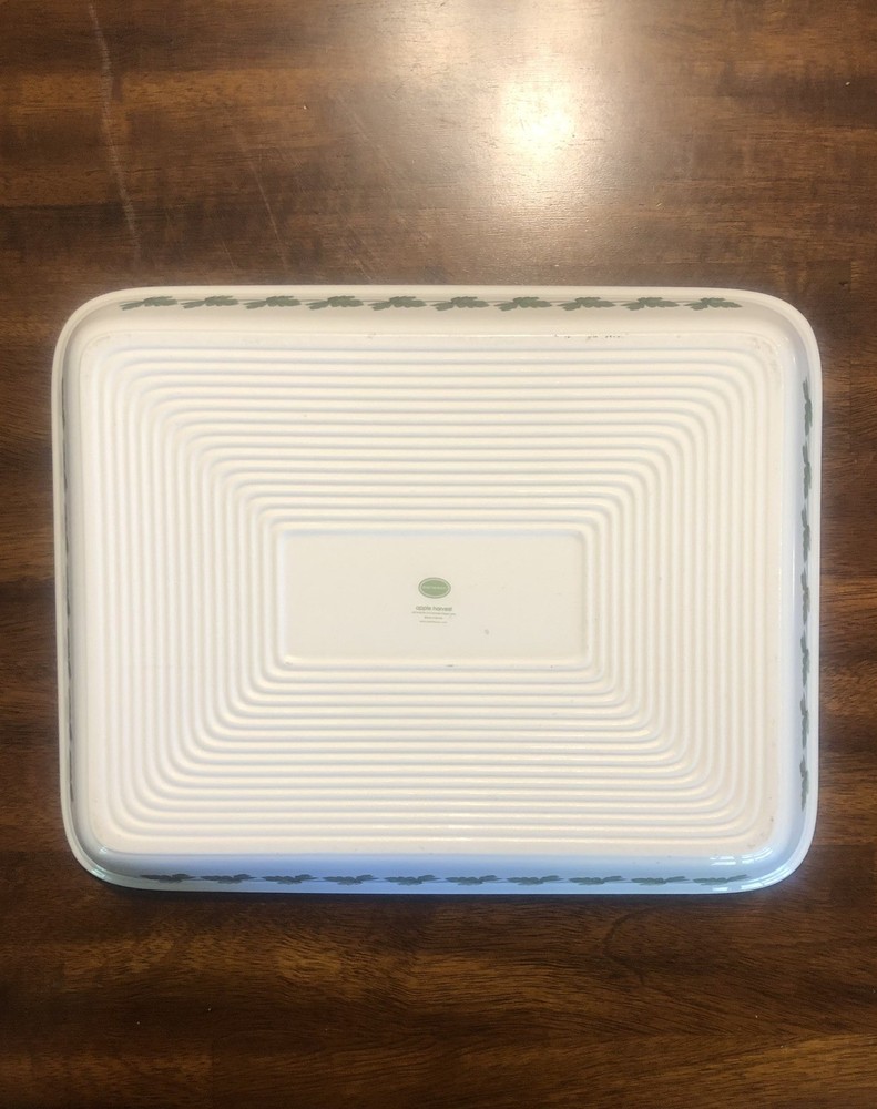 Portmeirion APPLE HARVEST 12" Rectangular Lasagna Baker Baking Dish - Excellent