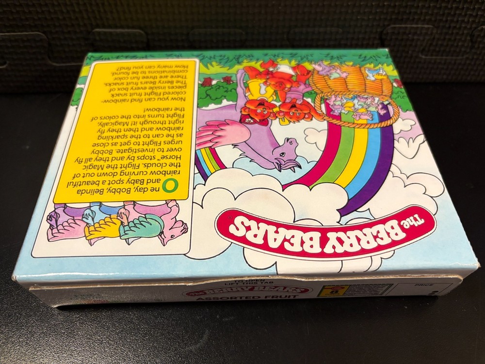 Berry Bears fruit snacks - Empty custom design display box