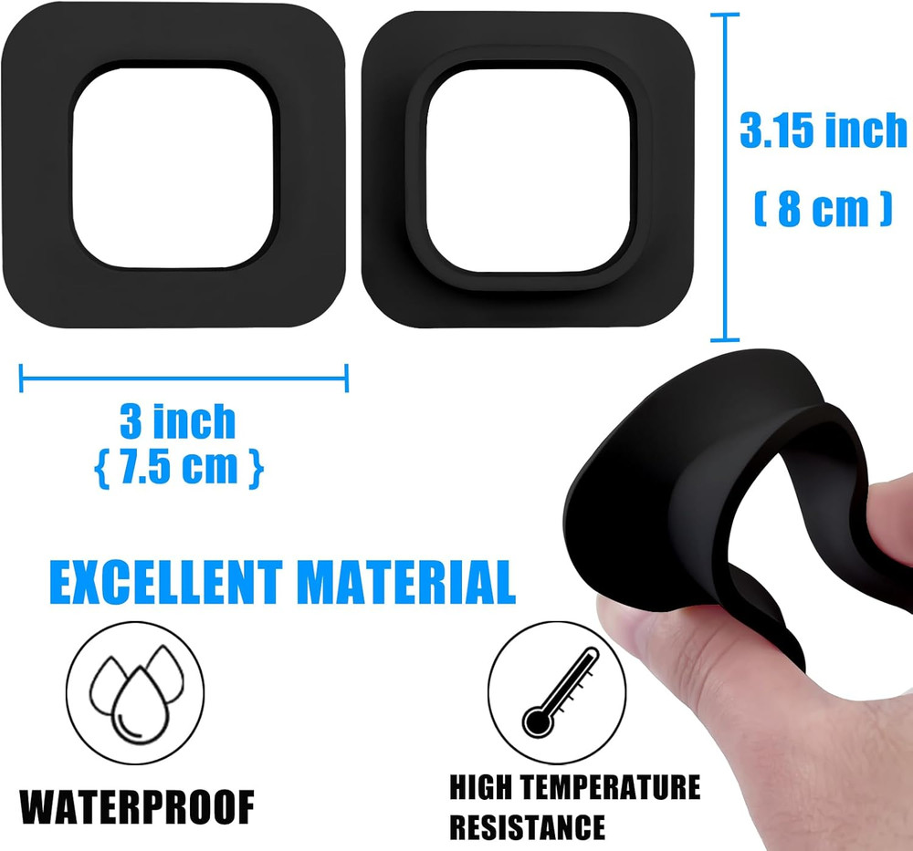 2 Pack Window Mount Compatible with Blink Mini Indoor Secured Camera Glass Wall