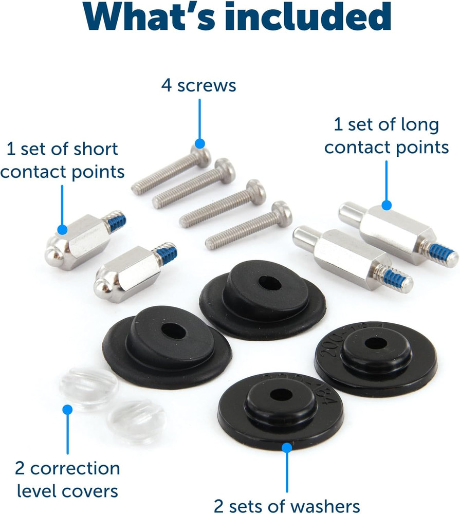 Replacement Collar Accessory Kit for In-Ground & Wireless Dog Receiver Collars -
