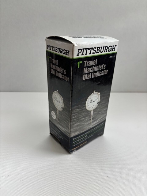 Pittsburgh Machinist's Dial Indicator and Multipositional Magnetic Base