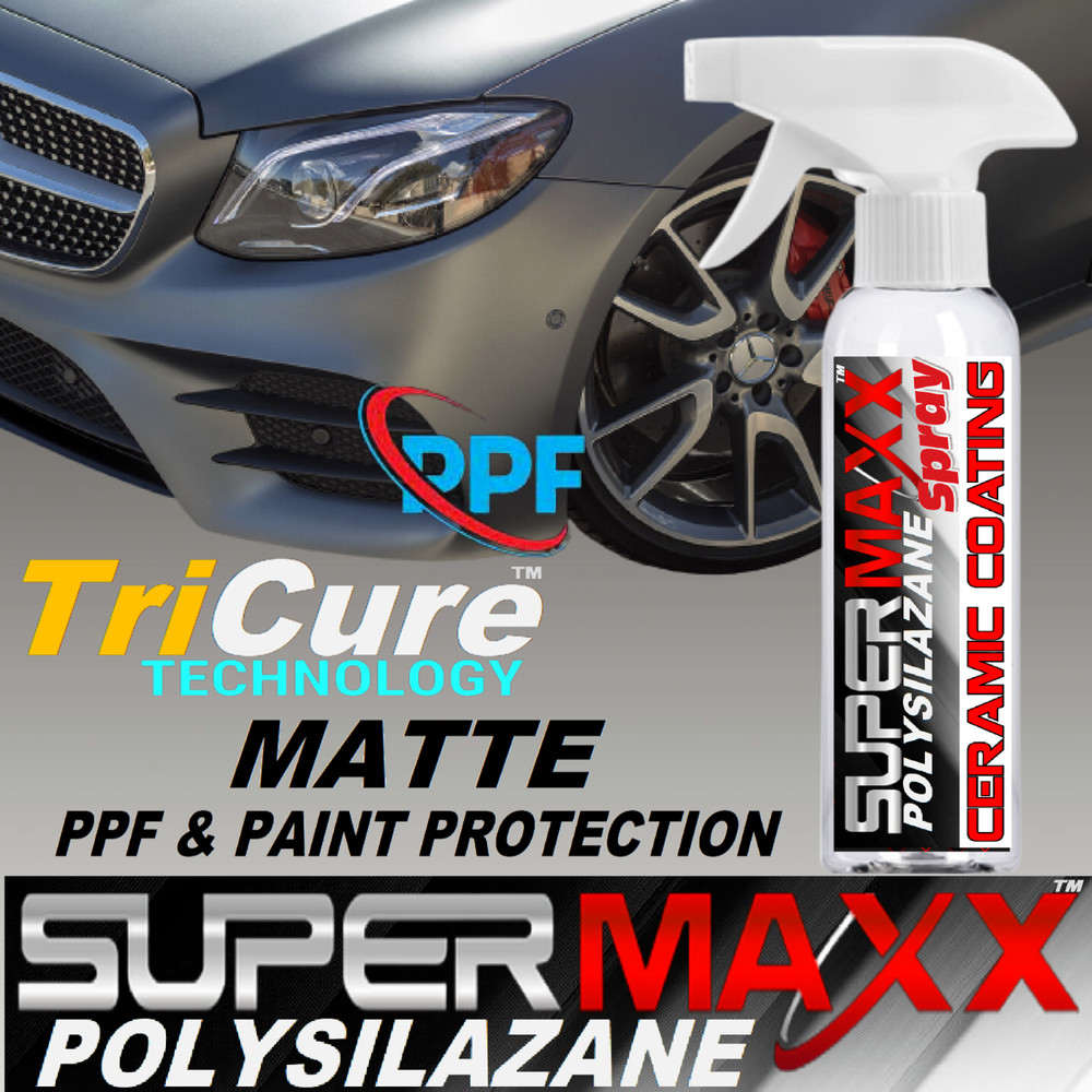 CERAMIC CAR COATING SPRAY "MATTE GLOSS" ADVANCED PROTECTION TRICURE POLYSILAZANE