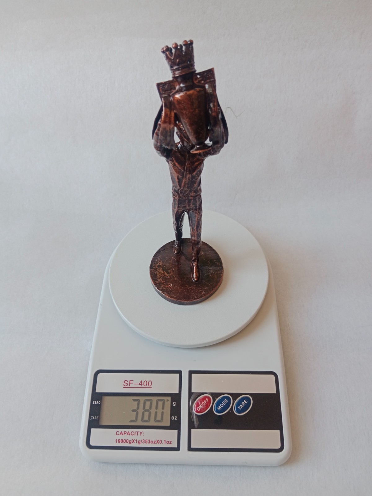 Arsene Wenger Statue Model Figure Arsenal Gift Souvenir Metal 20cm