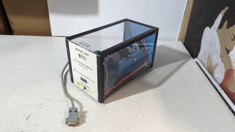 SES Techno Instruments DCP-01 M.Unit Motor Laboratory Instrument