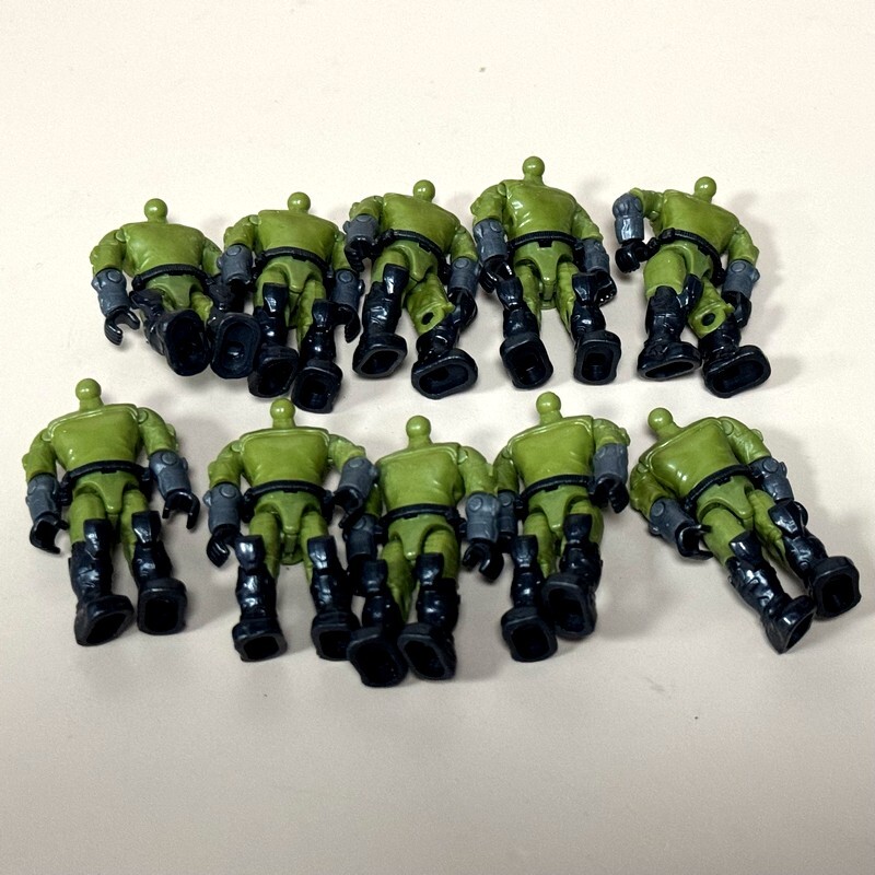 10x Body For Halo Mega Bloks UNSC Construx COD Green Marine Replacement Toys