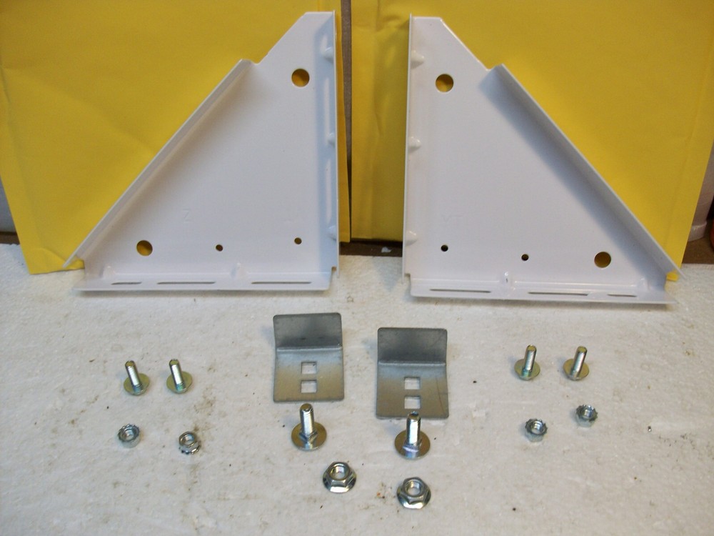Frigidaire air conditioner support brackets w/ hardware (slide-out chassis only)