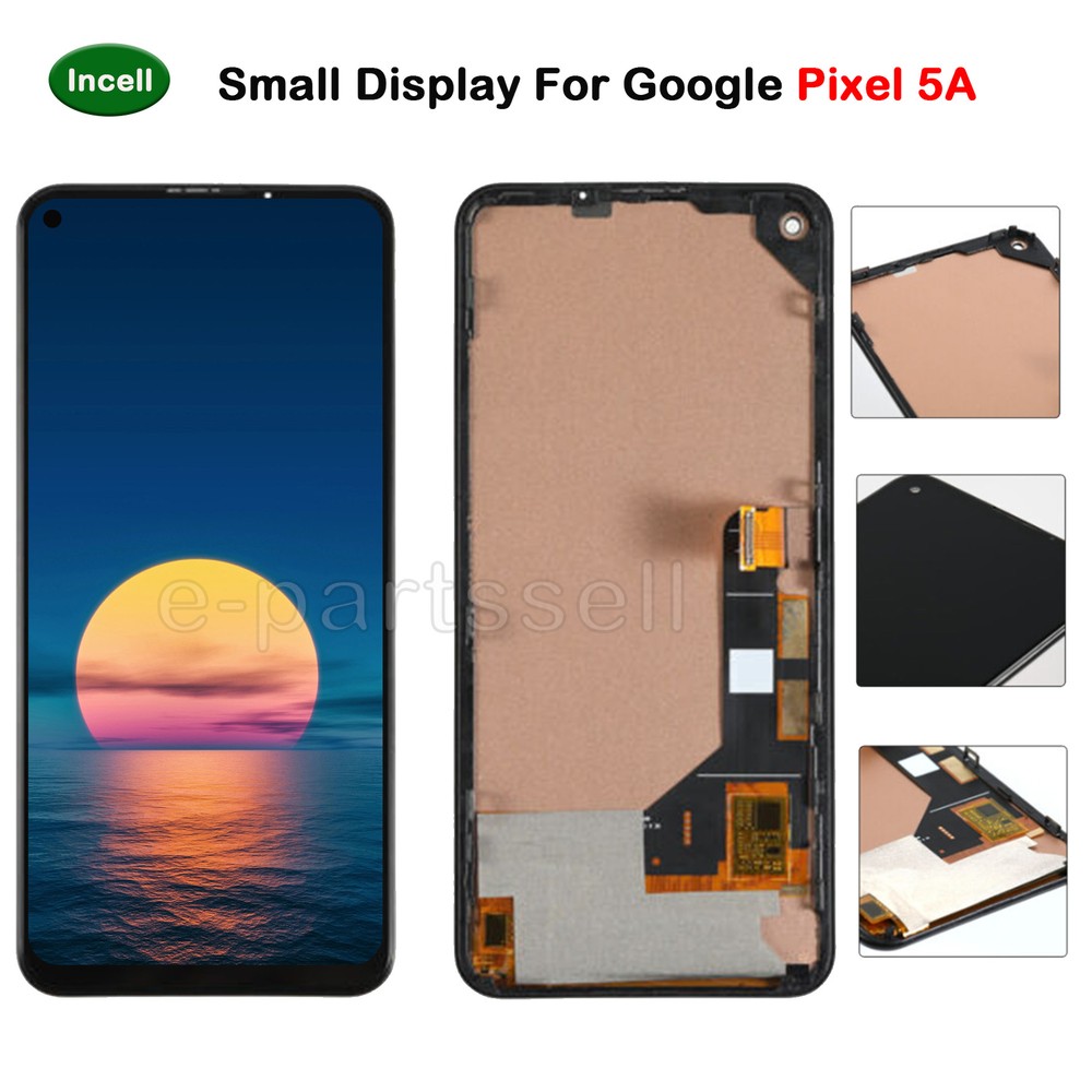Incell For Google Pixel 5A LCD Display Screen Digitizer Assembly Replacement