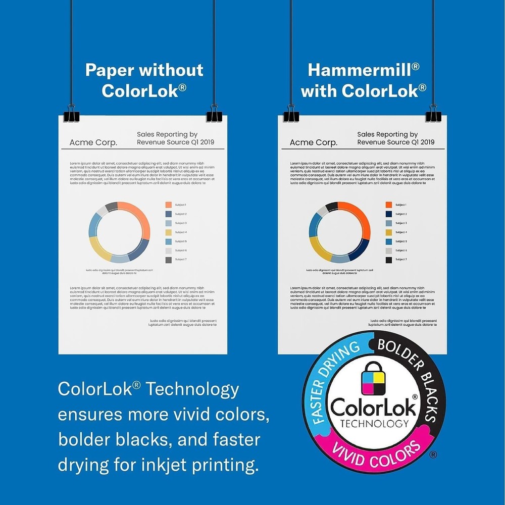 ColorLok Technology Copy Paper, 92 Bright - 2500 Sheets