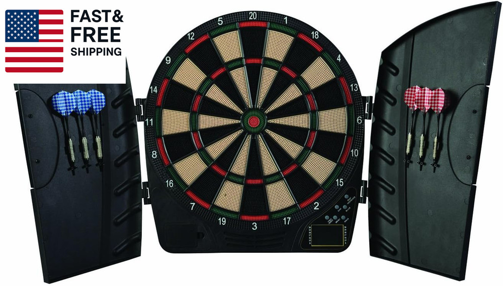 Electronic Dart Board Sets - Soft Tip Electric Dartboard with Digital Scoreboard