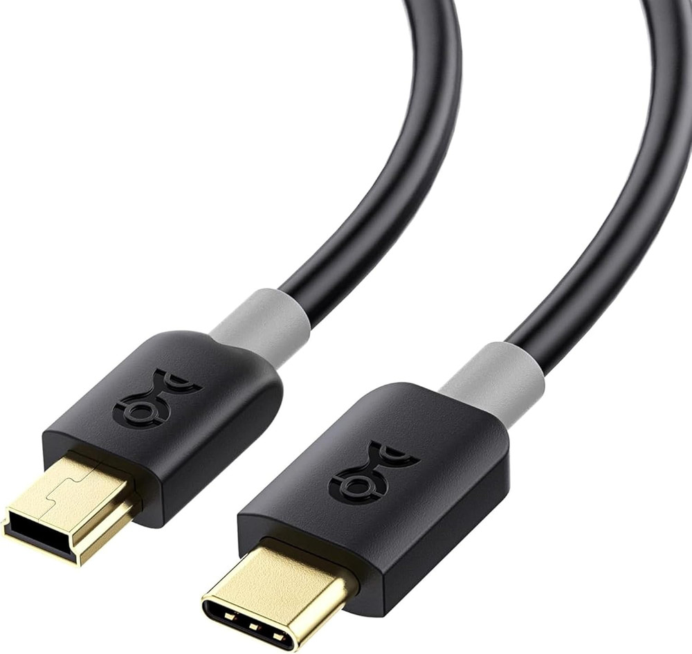 Cable Matters Mini USB to USB C Cable - 3.3Ft, 480Mbps Data, 15W Charging, USBC