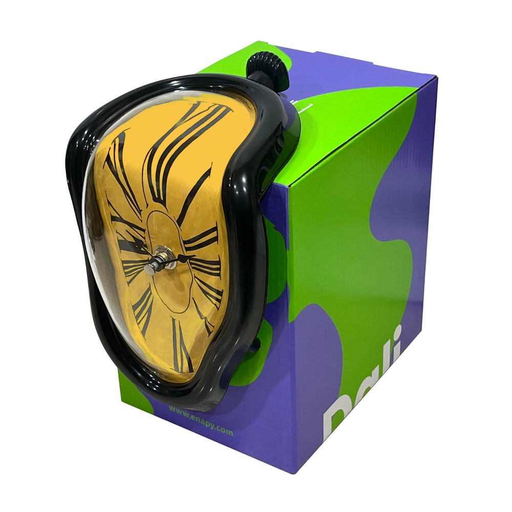 Salvador Dali Desk /Shelf Melting Clock - Silent & Fully Functional Clock