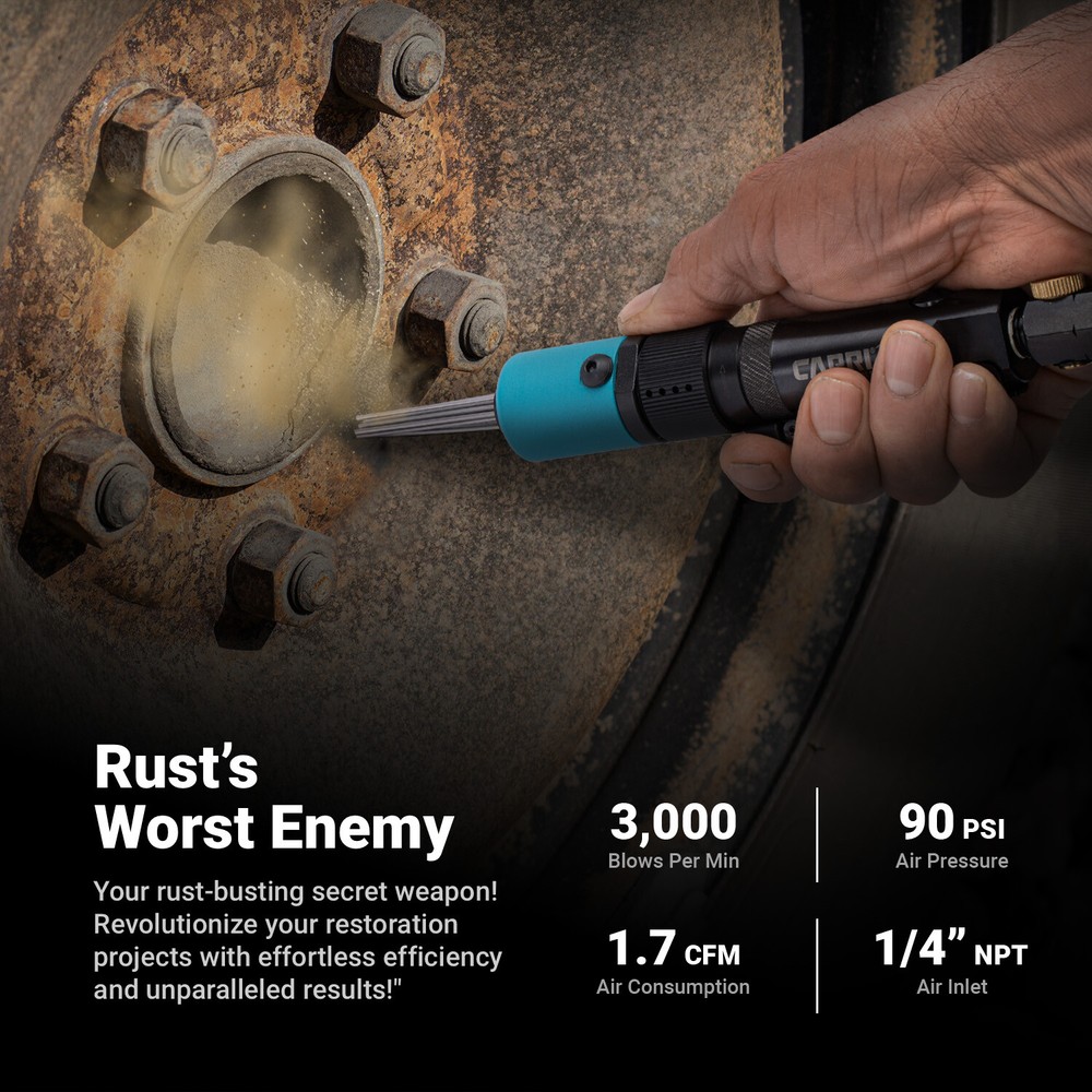 Capri Tools Mini Air Needle Scaler