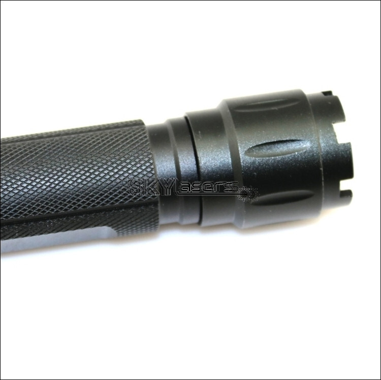 1mw 488nm Cyan Laser pointer Adjustable Focus Visible Beam +Gift Box