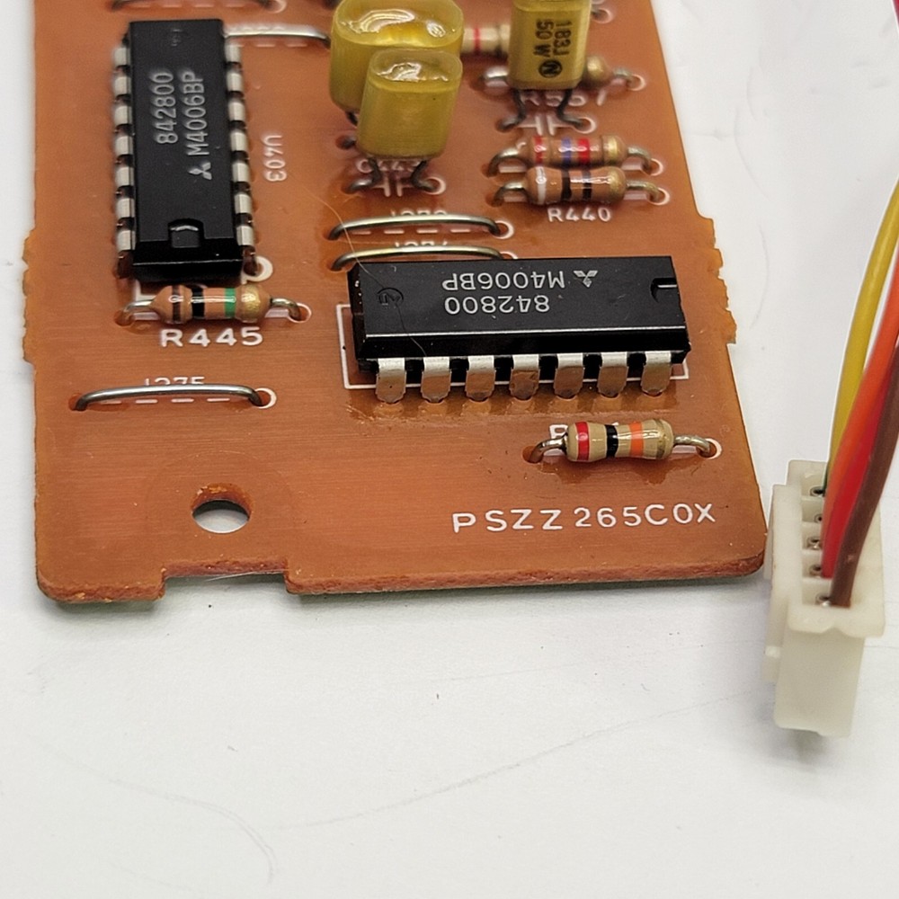 ORIGINAL - PSZZ265COX 495 PC BOARD PCB Part - BSR 4000XR EQ Equalizer