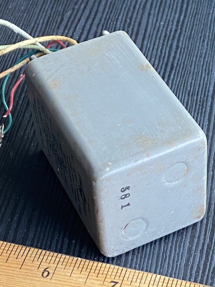 vintage Collins audio input Transformer 677-0548-00 TF1A11EA