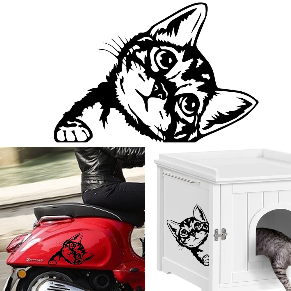 Cat, Sticker Vinyl Version 12