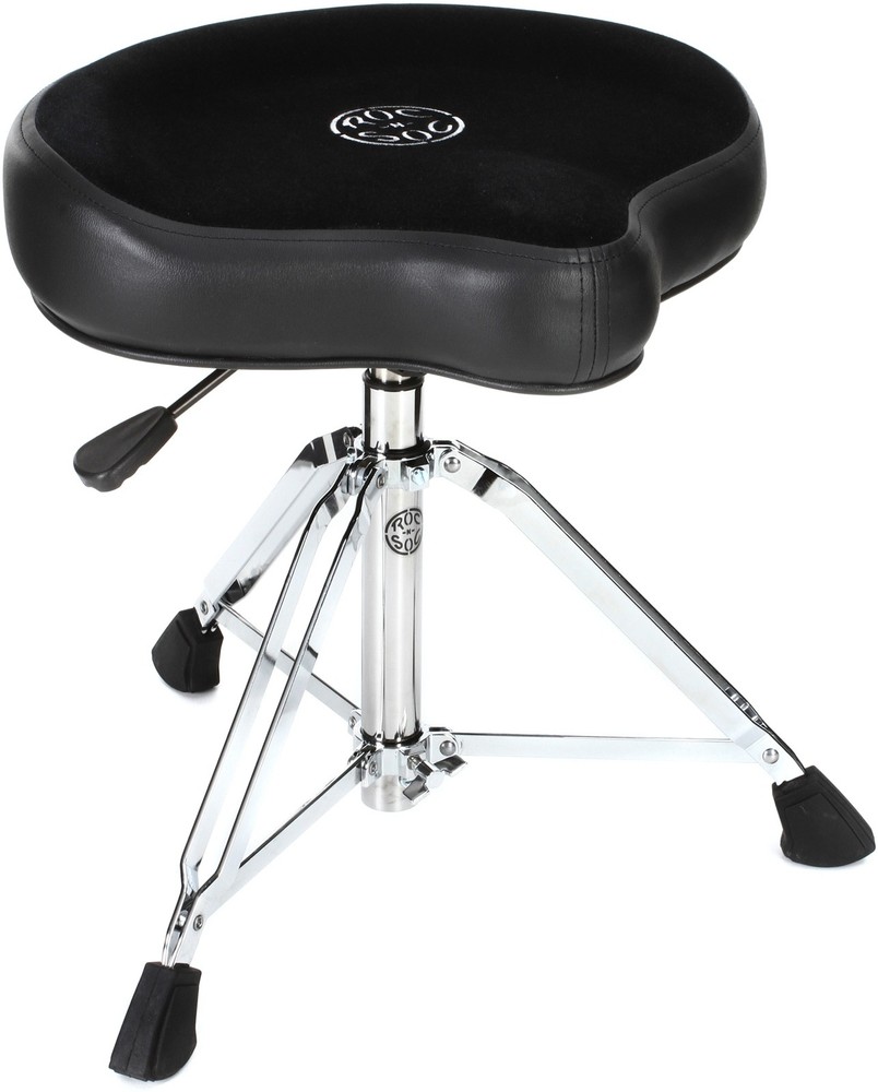 Roc-N-Soc Nitro Drum Throne with Original Saddle - Black (2-pack) Bundle