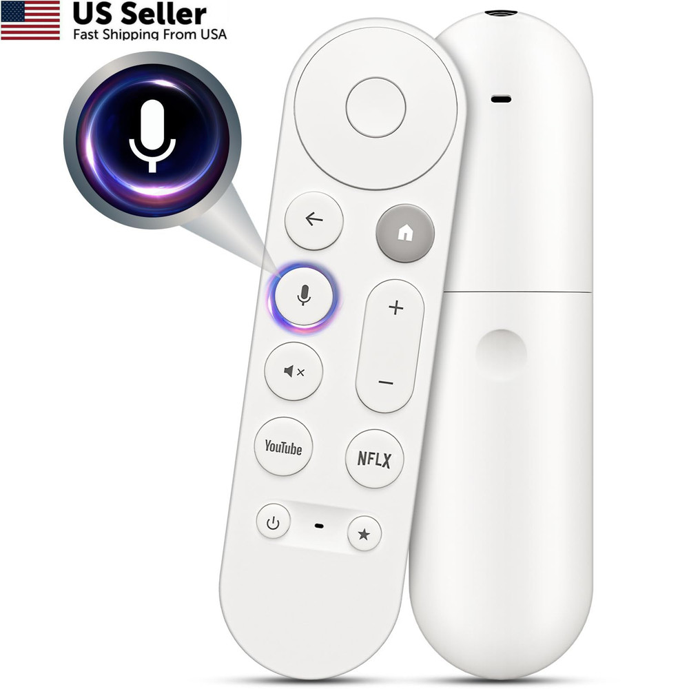 Voice Replacement Remote for chromecast google, Google Chromecast - White