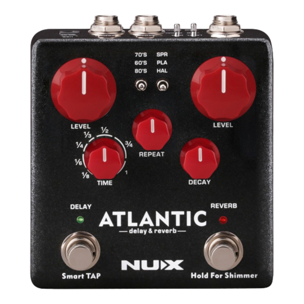 NUX Atlantic Delay/Reverb Effects Pedal