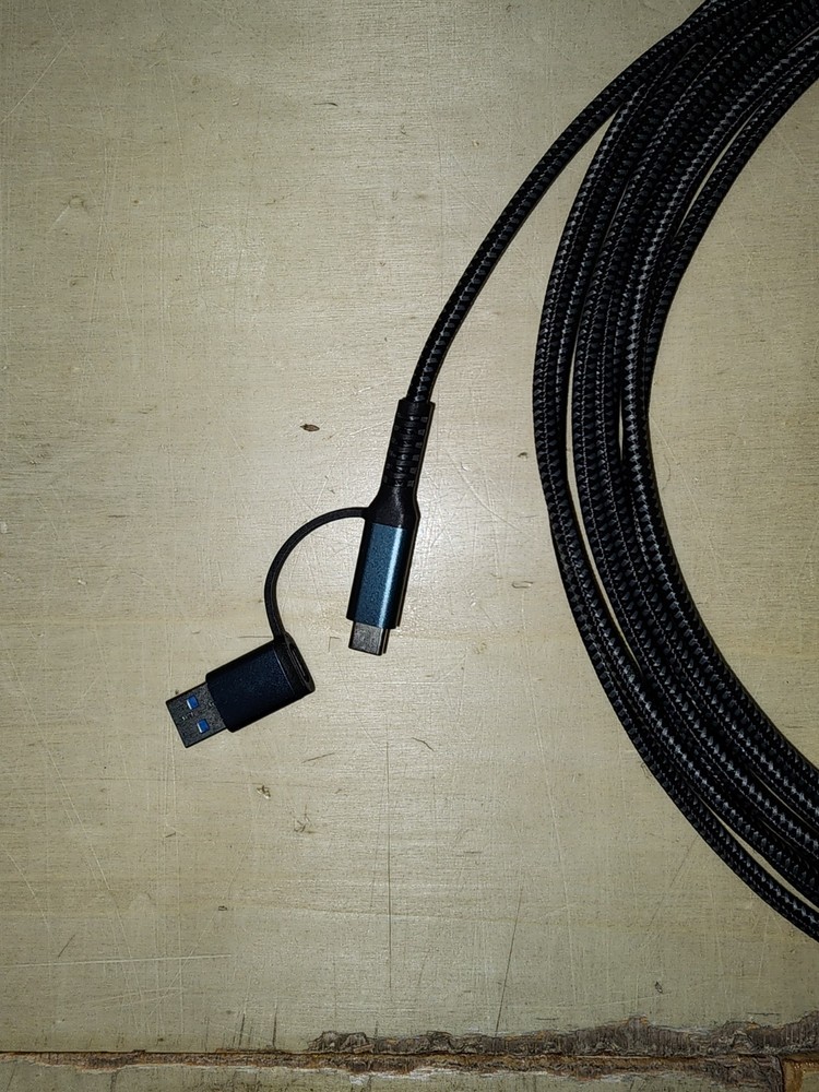 Extra-Long High-Speed VR Link Cable (Approx 20ft)